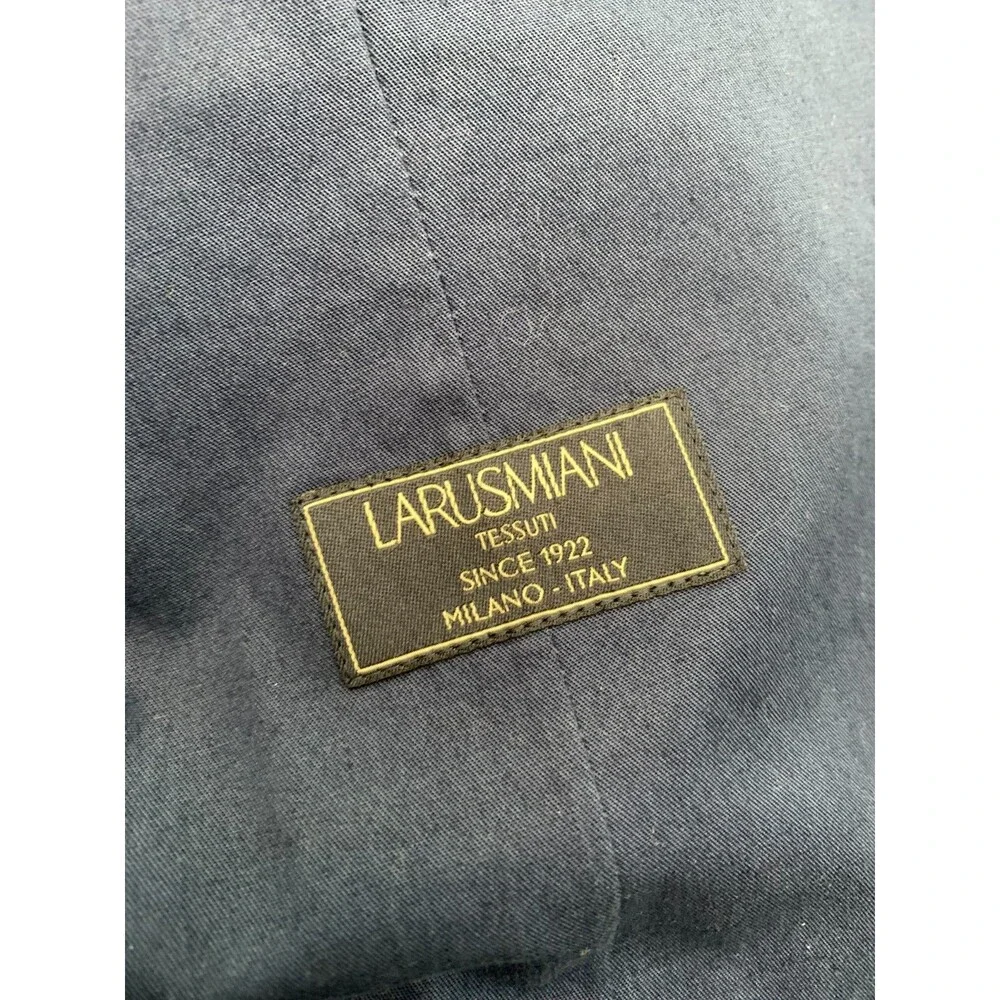 J Crew Blazer Mens 36R Ludlow Slim-Fit Larusmiani Cotton Twill Sportcoat Jacket